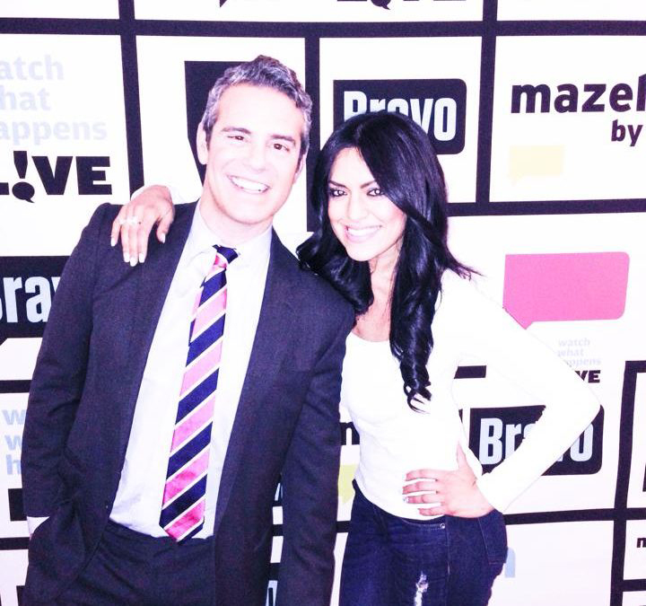 TV show host Andy Cohen and Las Vegas luxury realtor Mahsheed Barghisavar