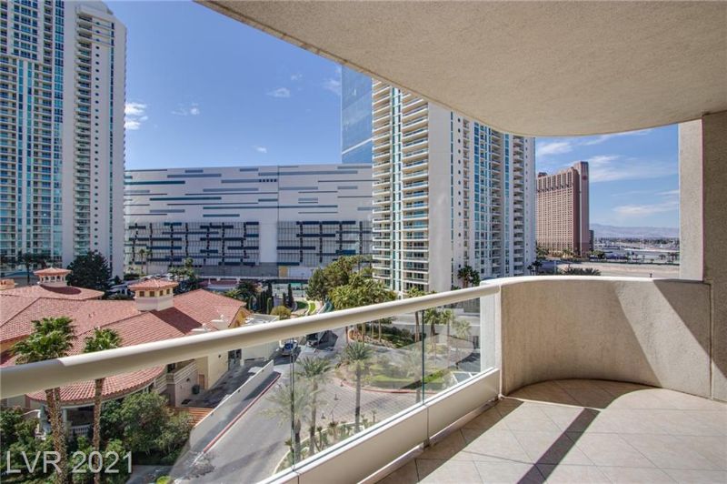 View from a high rise condo in Las Vegas